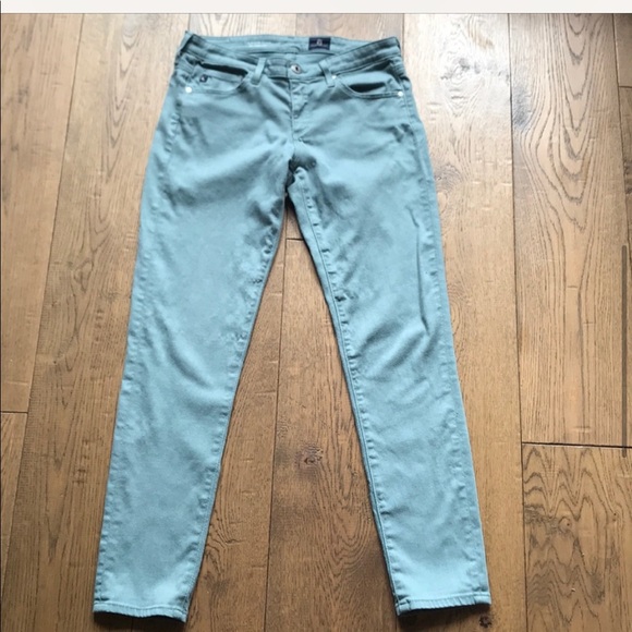 AG Adriano Goldschmied Stevie Ankle Jean in Sage - Picture 3 of 7